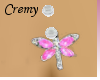 ¤C¤ Pink butterfly (P)