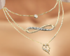 ! Infinity Gold Necklace