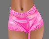 Barbie Pink Satin Shorts