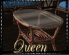!Q Rattan Salon Table