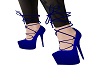 blue goddess heels
