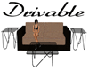 Sofa w/Tables Drivable
