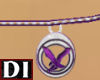 DI Purple Belly Chain