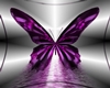 purple butterfly swing