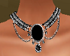 Black O Elegant Necklace