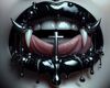 *K* Sinners Lips Cutout