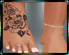 Realistic Feet-Tattoo F