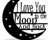 *R* I love you-moon/back