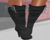 Black Suede Boots