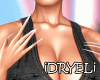 Black Denim Halter