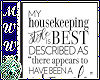 Housekeeping Quote