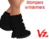 Black Stompers W/warmers