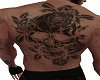 Skull full body tattoo