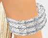 *T*Silver thick arm band
