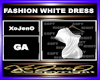 FASHION WHITE DRESS