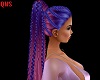 Purple/Pink Long Braids