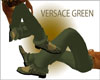 (CB) Versace Green Shoes