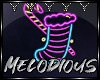 M♪ Sock Neon Sign