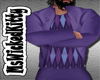 Mens Purple Suit