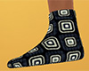 Retro Squares Socks 1 F