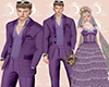 L: Wedding Suit Purple