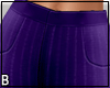 Purple Pinstripe Pants