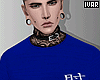 I' Blue T-Shirt +Tattoo