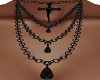 Ebony Sword Necklace