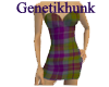 Scotch Pattern miniskirt