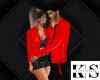 K* couple leather red M