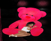 Cuddle Dark Pink Bear