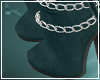 Teal Western Boots