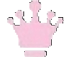 pink crown sticker