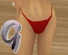 ~G~ Red Bikini Bottoms