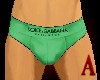 [A] D&G Underwear Green