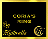 CORIA'S RING