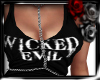 WICKED EVIL TOP