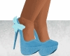 [D] Blue Bow Heels
