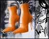 SG Orange Ankle Boots