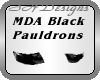 Black Dragon Pauldrons M