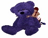 Teddy Bear Love Purple