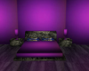 Purple Bed W wolfs