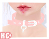 Ko ll Kitty Choker Pink