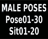 ⓢ Male Posepack
