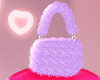 Y! Lilac Fur Bag