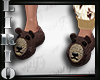(LN)Bear Slippers Male