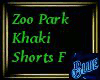 Zoo Park Khaki Shorts F