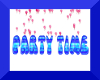 animated party time sign