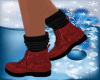 ♣Red Boots