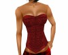 KQ Red Baroque Corset